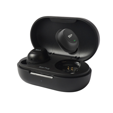 Logotrade Logogeschenke das Foto: KABELLOSE KOPFHÖRER BP80 SILICON POWER