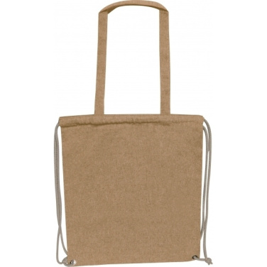 Logotrade Geschäftsgeschenke das Foto: Tasche aus recycelter Baumwolle ADDISON