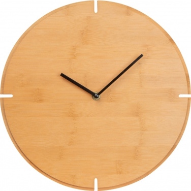 Logotrade werbemittel das Foto: Wanduhr HAMPTON