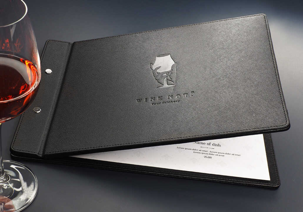 Logotrade Werbegeschenke das Foto: Menükarte 1083270