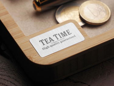 Logotrade Logogeschenke das Foto: Schreibtisch-Organizer aus Holz 1818292
