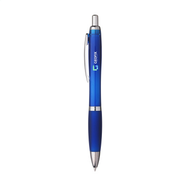 Logotrade Werbegeschenke das Foto: Athos Solid GRS recycelter ABS-Stift