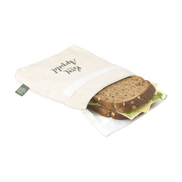Logotrade Firmengeschenke das Foto: Hanf FoodPouch Beutel für Brot