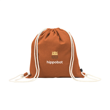 Logotrade werbemittel das Foto: PromoColour GRS Rucksack aus recycelter Baumwolle (150 g/m²)