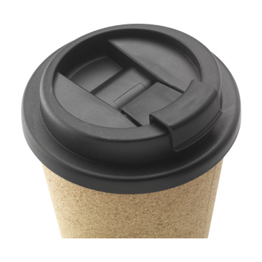 Logotrade Werbegeschenke das Foto: Attea Cork 350 ml Kaffeetasse