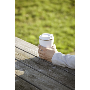 Logotrade Firmengeschenke das Foto: Kaffi RCS Recycled Coffee Mug 300 ml Thermobecher