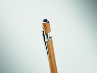 Logotrade Firmengeschenke das Foto: Druckkugelschreiber mit Stylus