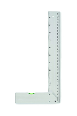 Logotrade werbemittel das Foto: Aluminium-Winkelmesser 30 cm