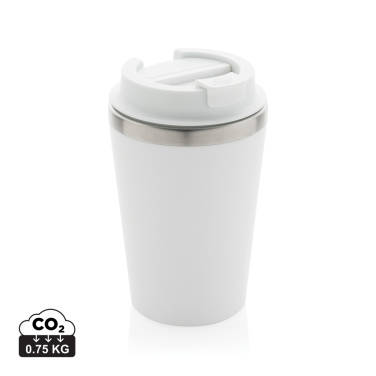 Logotrade Firmengeschenke das Foto: Java 350ml doppelwandiger Becher aus RCS recyceltem PP