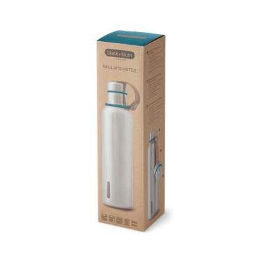 Logotrade Geschäftsgeschenke das Foto: Black+Blum isolierte Wasserflasche groß, 750ml