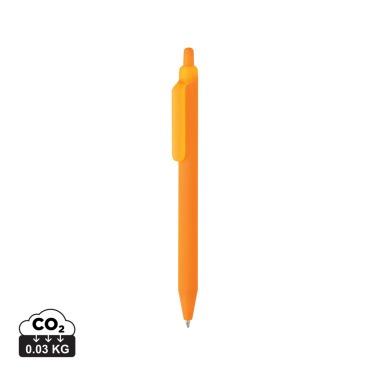 Logotrade Werbegeschenke das Foto: Tide Smooth Touch Stift aus GRS zertifiziert recyceltem ABS