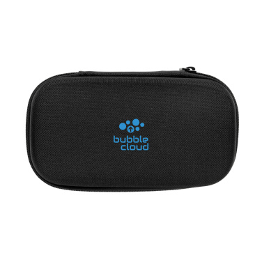 Logotrade Werbeartikel das Foto: TravelCharge Pro Reiseladegerät mit USB-C aus RCS rec. ABS