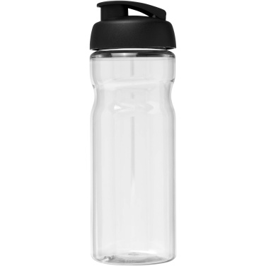 Logotrade Firmengeschenke das Foto: H2O Active® Eco Base 650 ml Sportflasche mit Klappdeckel