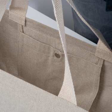 Logotrade Werbeartikel das Foto: Große Baumwolltasche Pilar