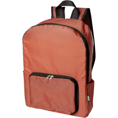Logotrade Werbegeschenke das Foto: EcoFold faltbarer RPET Rucksack 15 L
