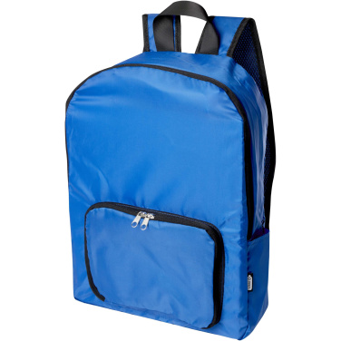Logotrade Geschäftsgeschenke das Foto: EcoFold faltbarer RPET Rucksack 15 L