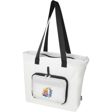 Logotrade Werbegeschenke das Foto: EcoFold faltbare RPET Tragetasche 16 L