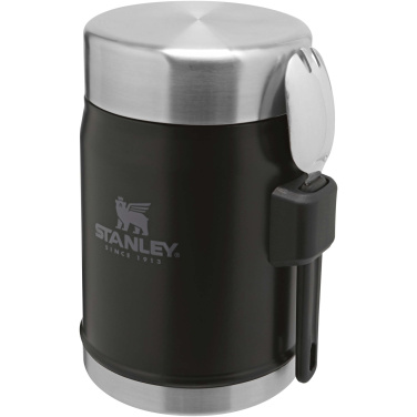 Logotrade Logogeschenke das Foto: Stanley Legendary 400 ml Lebensmittelbehälter mit Göffel