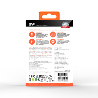 Logotrade Logogeschenke das Foto: POWERBANK SILICON POWER QP55 10000 MAH