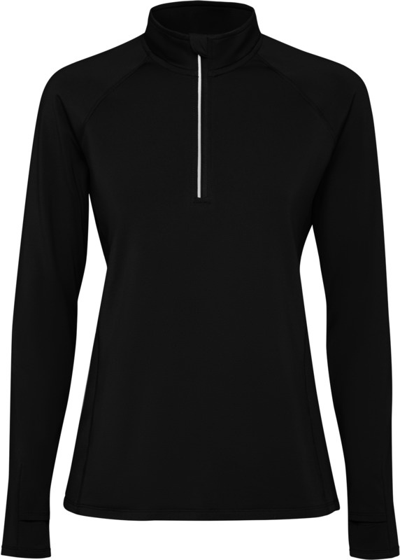 Logotrade Firmengeschenke das Foto: Estambul Half-Zip Sweatshirt für Damen