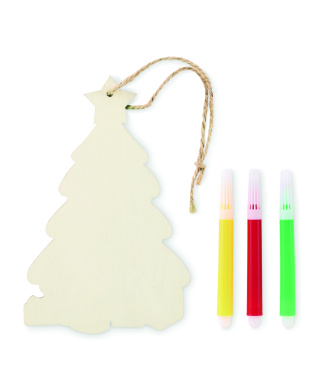 Logotrade Geschäftsgeschenke das Foto: Weihnachtsschmuck Tanne