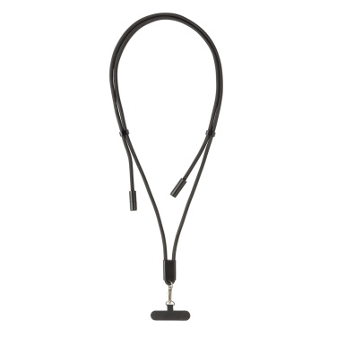 Logotrade Logogeschenke das Foto: LoopAmp verstellbares 60W Telefonkabel aus RCS rPET