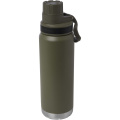 Fortis 700 ml RCS-zertifizierte Kupfer-Vakuum Isolierflasche aus recyceltem Edelstahl, Waldgrün