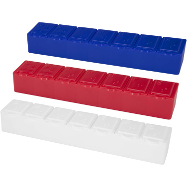 Logotrade Logogeschenke das Foto: Dose 7 Tage Multivitamin Organizer