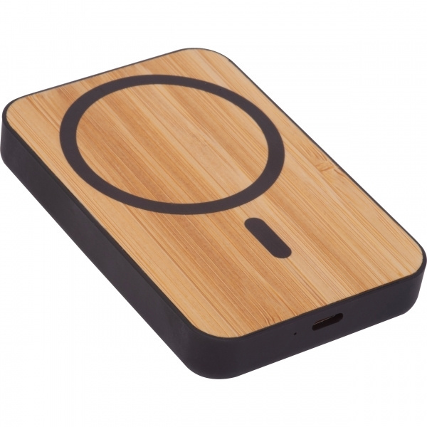 Logotrade werbemittel das Foto: Kabellose Powerbank 5 000 mAh CAIRO