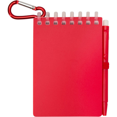 Logotrade werbemittel das Foto: Lig Mini Recyceltes Outdoor-Softcover Notizbuch und Kugelschreiber Set (schwarze Mine)