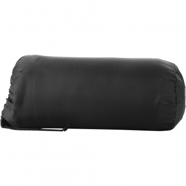 Logotrade promotional item image of: Huggy fleece plaid blanket with carry pouch