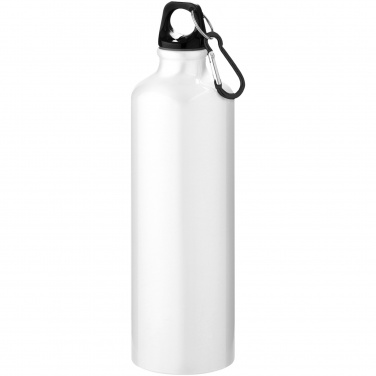 Logo trade advertising products picture of: Oregon 770 ml aluminium water bottle with carabiner