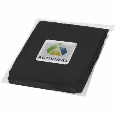 Logo trade promotional giveaways picture of: Ziva disposable rain poncho with storage pouch