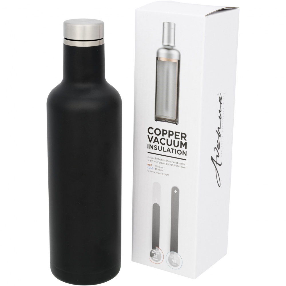 Logo trade advertising product photo of: Pinto 750 ml copper vacuum insulated bottle