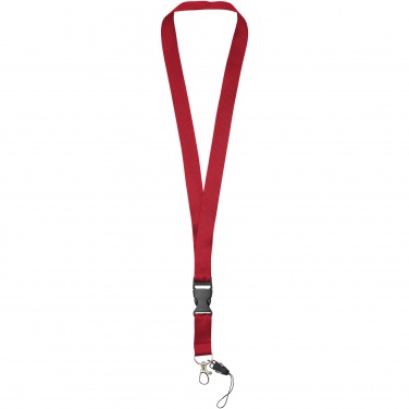 Logotrade promotional merchandise photo of: Sagan phone holder lanyard with detachable buckle
