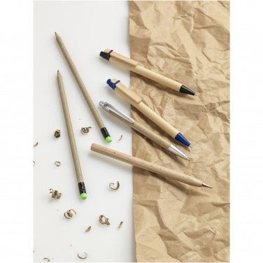 Logo trade promotional merchandise photo of: Arica wooden ballpoint pen