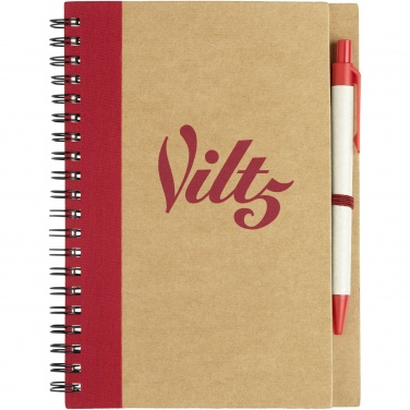 Logo trade corporate gifts picture of: Priestly recycled notebook with pen