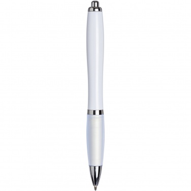 Logotrade advertising product picture of: Nash ballpoint pen with coloured barrel and grip