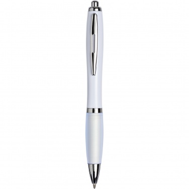 Logotrade business gift image of: Nash ballpoint pen with coloured barrel and grip