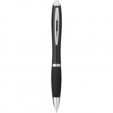 Logotrade promotional merchandise photo of: Nash ballpoint pen with coloured barrel and grip