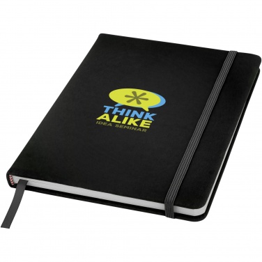 Logo trade promotional gift photo of: Spectrum A5 hard cover notebook