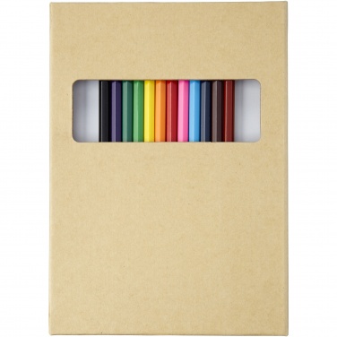 Logo trade promotional giveaways picture of: Pablo colouring set with drawing paper