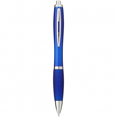 Logotrade promotional giveaway image of: Nash ballpoint pen coloured barrel and grip
