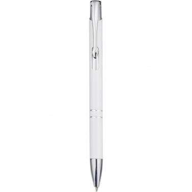 Logotrade business gift image of: Moneta aluminium click ballpoint pen (blue ink)