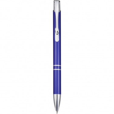 Logotrade business gifts photo of: Moneta aluminium click ballpoint pen (blue ink)