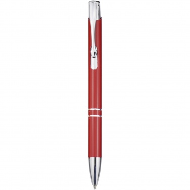 Logotrade corporate gift picture of: Moneta aluminium click ballpoint pen (blue ink)