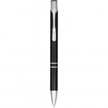 Logotrade promotional merchandise image of: Moneta anodized aluminium click ballpoint pen