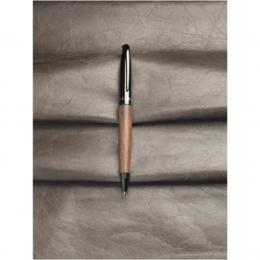 Logotrade advertising products photo of: Loure wood barrel ballpoint pen