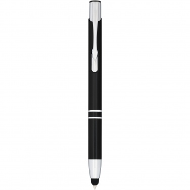 Logotrade business gift image of: Moneta anodized aluminium click stylus ballpoint pen