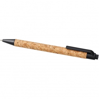 Logotrade corporate gift image of: Midar cork and wheat straw ballpoint pen